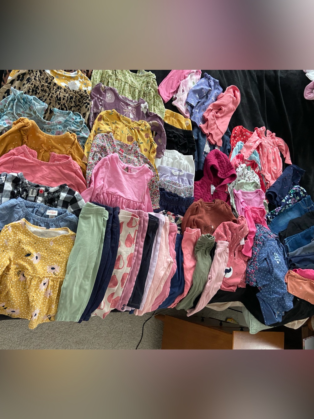 Huge lot of 60+ baby girl 12 month clothes